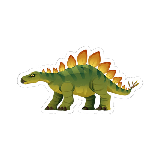 Kiss-Cut Vinyl Decals - Stegosaurus Printify