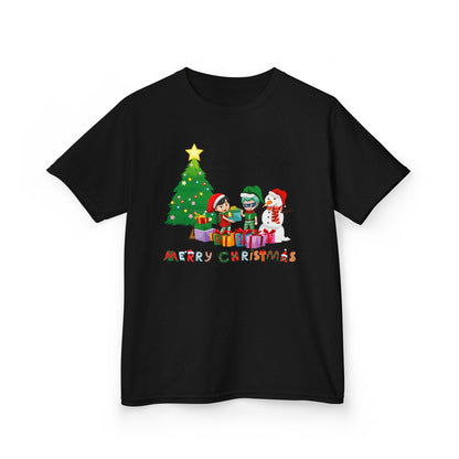 Kids Heavy Cotton™ Tee - Super kiddo preparing gifts - [[{"value":"Wonderwear Kid"}]]