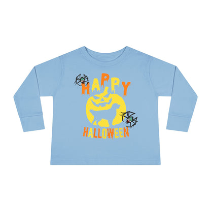 Toddler Long Sleeve Tee - Happy holloween Printify