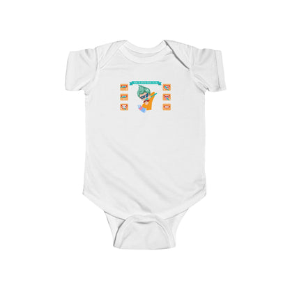 Infant Bodysuit - Super kiddo how to brush teeth - [[{"value":"Wonderwear Kid"}]]