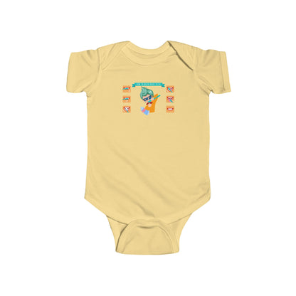 Infant Bodysuit - Super kiddo how to brush teeth - [[{"value":"Wonderwear Kid"}]]