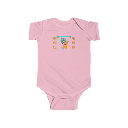 Infant Bodysuit - Super kiddo how to brush teeth - [[{"value":"Wonderwear Kid"}]]
