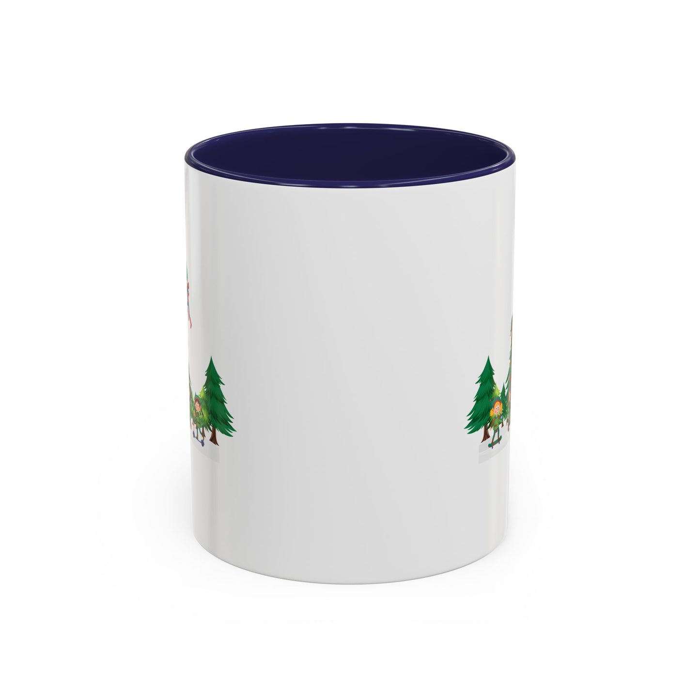 Accent Coffee Mug - Super kiddo putting the stars
