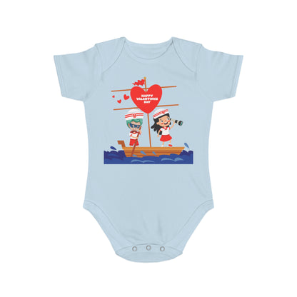 Infant Fine Jersey Bodysuit - Valentines -  Love sailing - [[{"value":"Wonderwear Kid"}]]