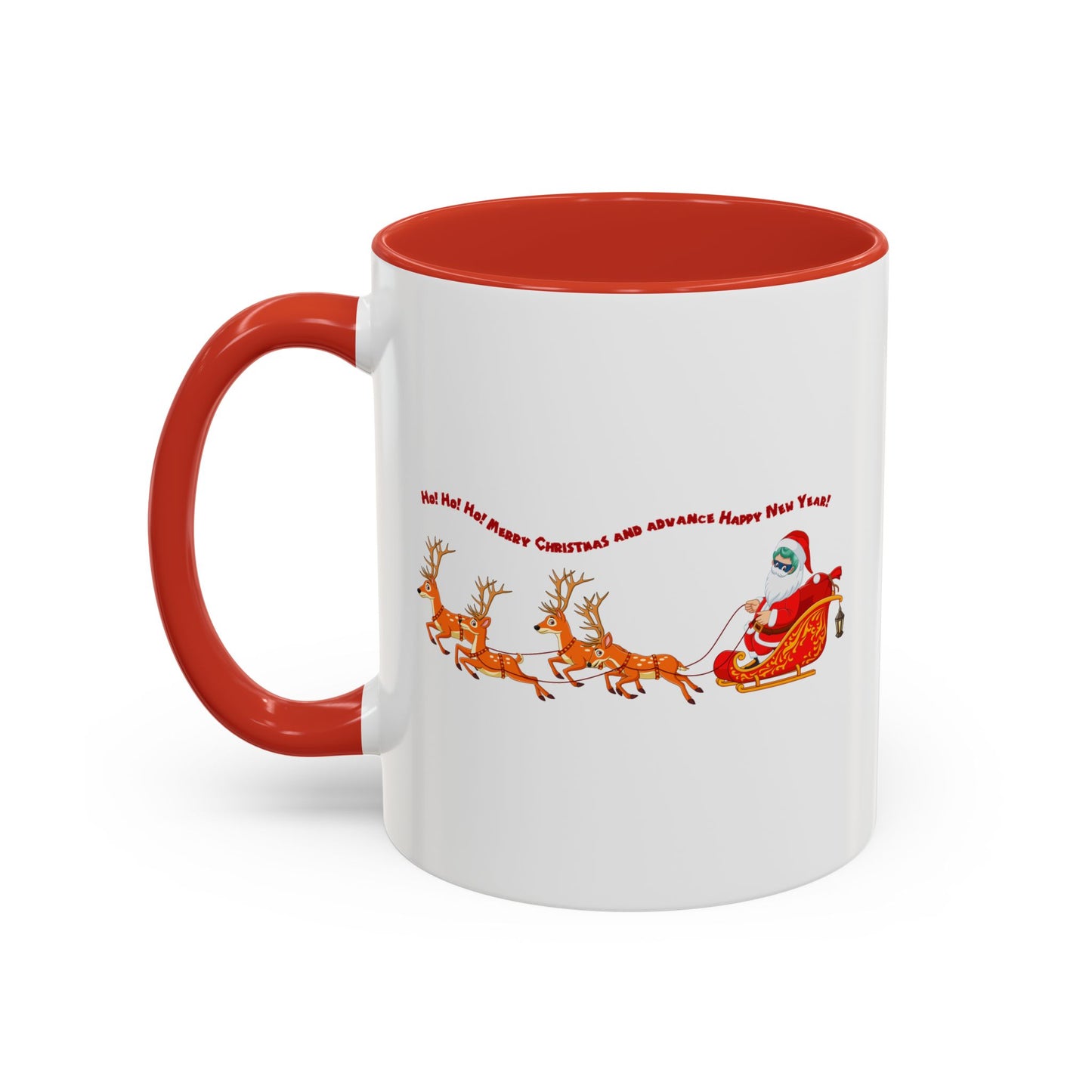 Accent Coffee Mug - Santa kiddo