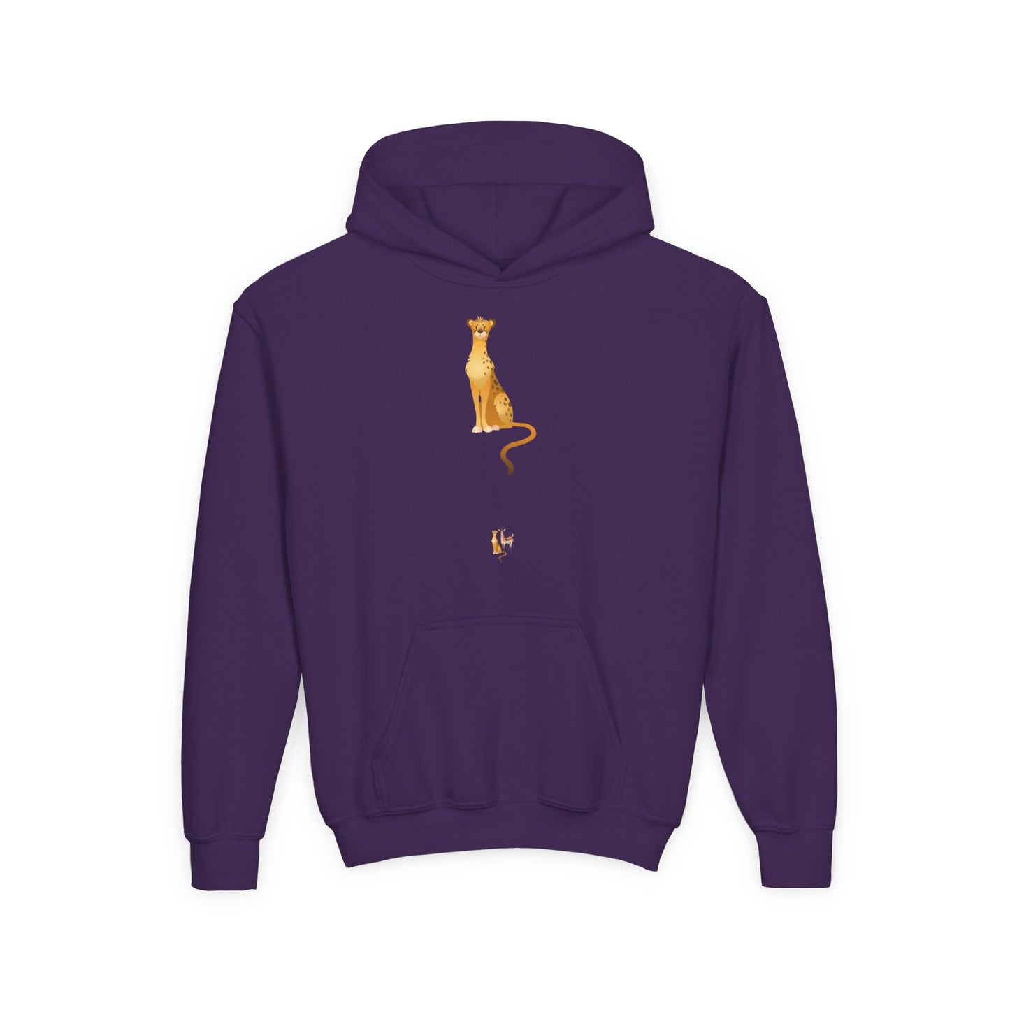 Youth Heavy Blend Hooded Sweatshirt - Tiger