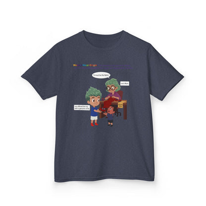 Kids Heavy Cotton™ Tee - WonderWear Origin - [[{"value":"Wonderwear Kid"}]]