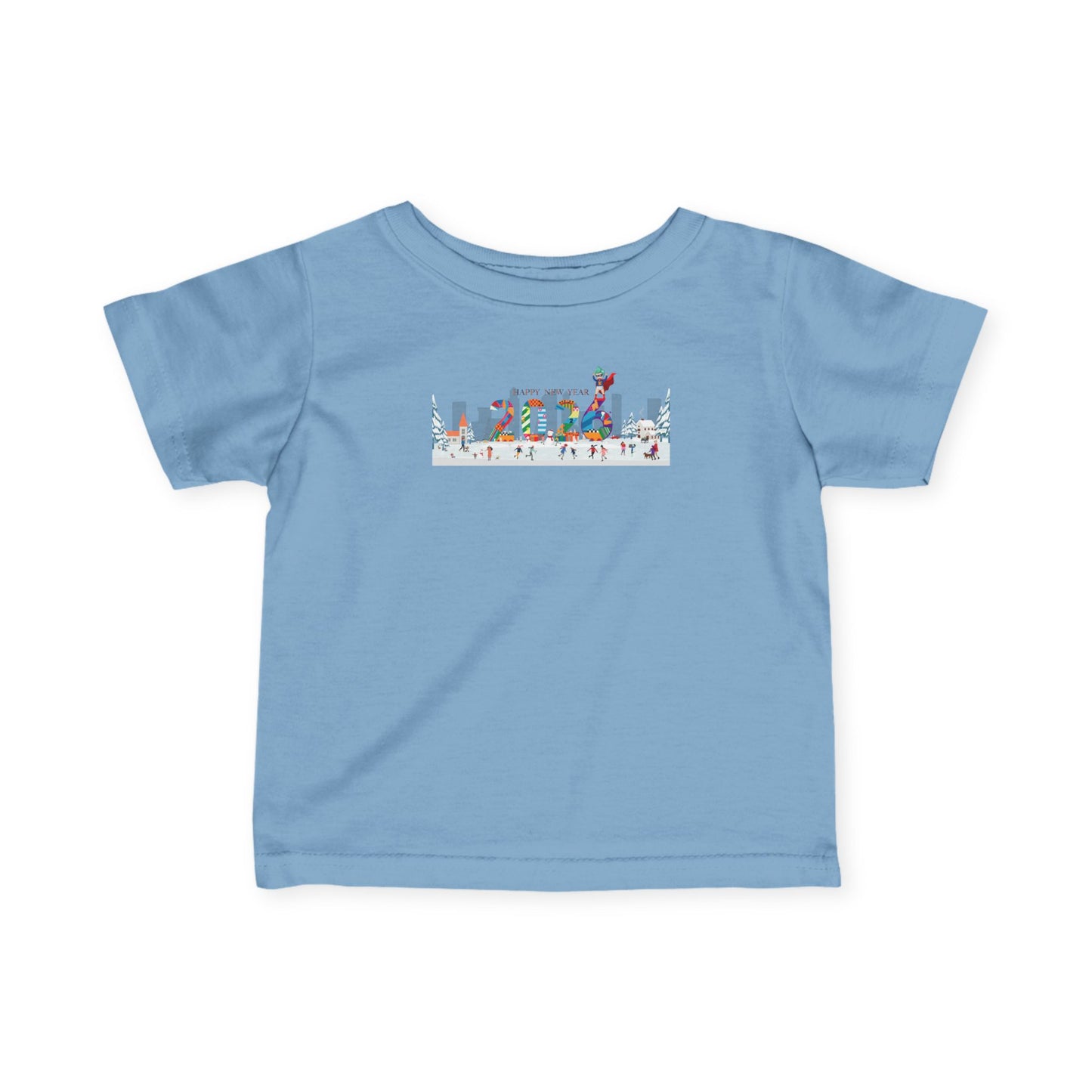 Infant Fine Jersey Tee - Happy 2026 - [[{"value":"Wonderwear Kid"}]]