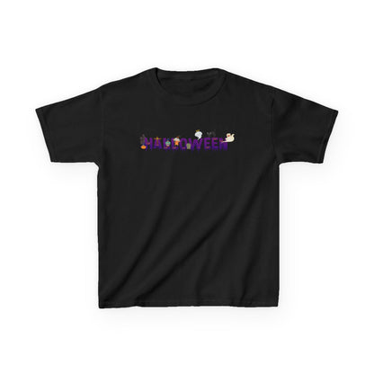 Kids Heavy Cotton™ Tee - Holloween word Printify
