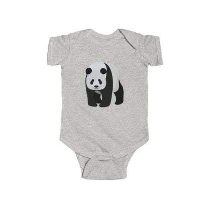 Baby Big Panda Bodysuit - Infant Onesie Printify