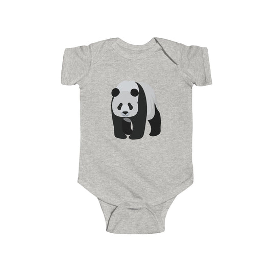 Infant Fine Jersey Bodysuit - Big panda