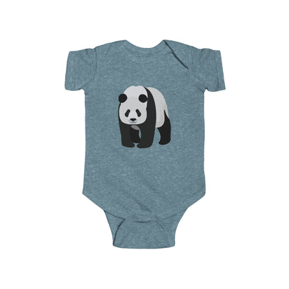 Baby Big Panda Bodysuit - Infant Onesie Printify