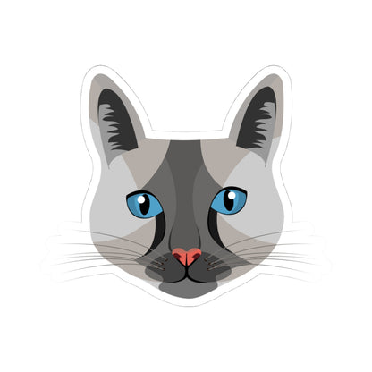 Kiss-Cut Stickers - Maine coon Printify