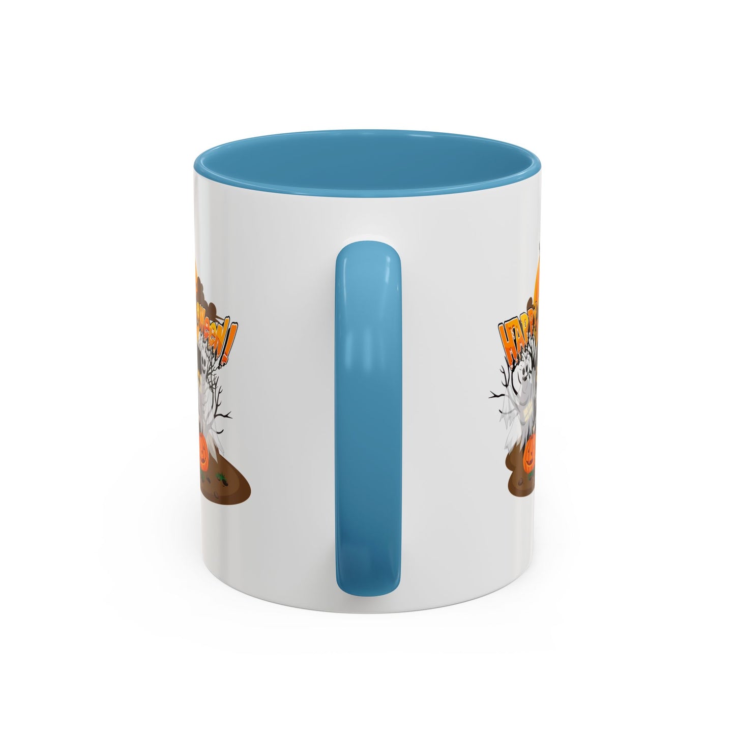 Accent Coffee Mug - Super kiddo with ghost