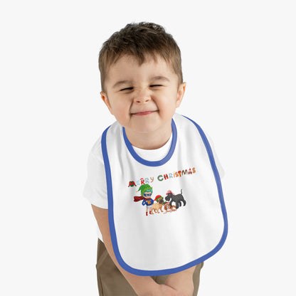 Baby Bib - Super kiddo woith pet friends - [[{"value":"Wonderwear Kid"}]]