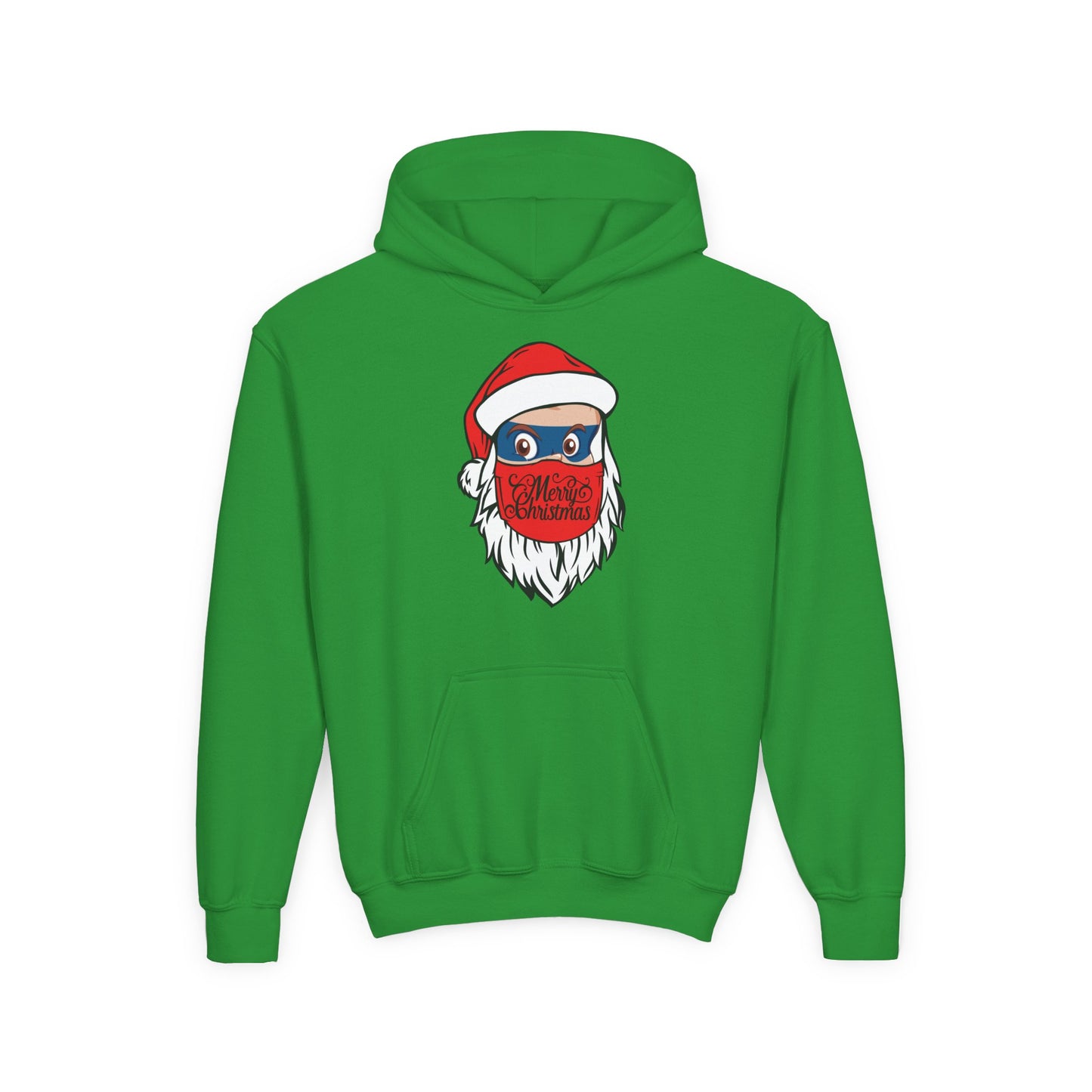 Youth Heavy Blend Hooded Sweatshirt - Santa Super kiddo - [[{"value":"Wonderwear Kid"}]]