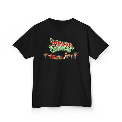 Kids Heavy Cotton™ Tee - Merry christmas from super friends - [[{"value":"Wonderwear Kid"}]]