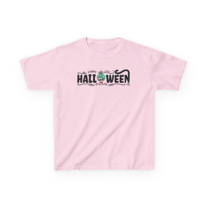 Kids Heavy Cotton™ Tee - Happy halloween by super kiddo Printify