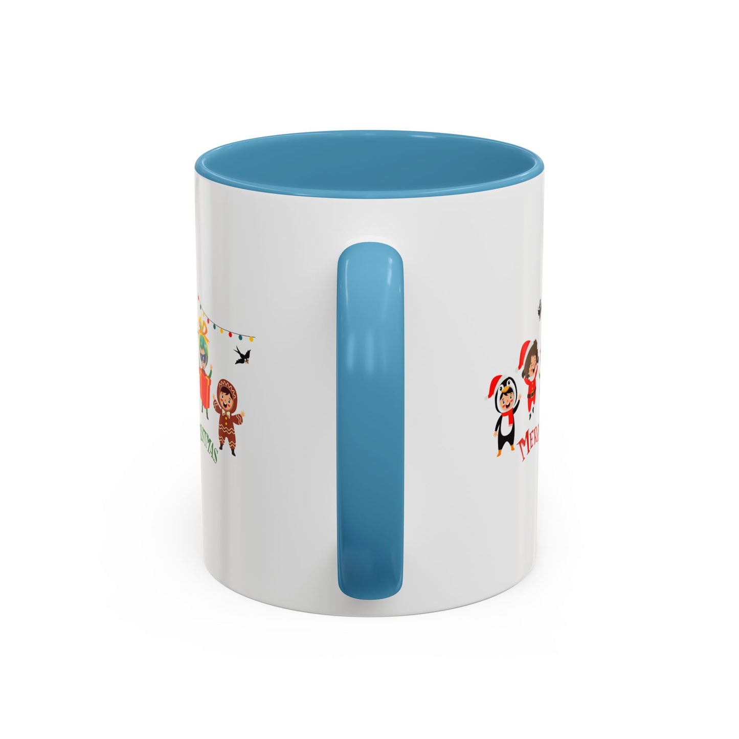 Accent Coffee Mug - Merry christmas by super kiddo and friends