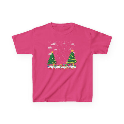 Kids Heavy Cotton™ Tee - Christmas and snowing - [[{"value":"Wonderwear Kid"}]]