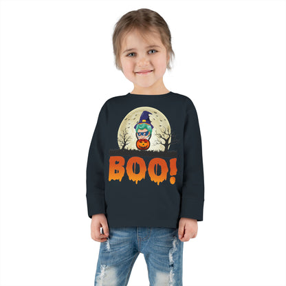 Toddler Long Sleeve Tee - Boo - [[{"value":"Wonderwear Kid"}]]