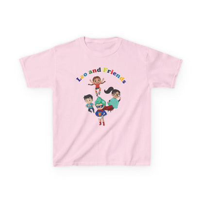 Kids Heavy Cotton™ Tee - Leo & Friends - [[{"value":"Wonderwear Kid"}]]