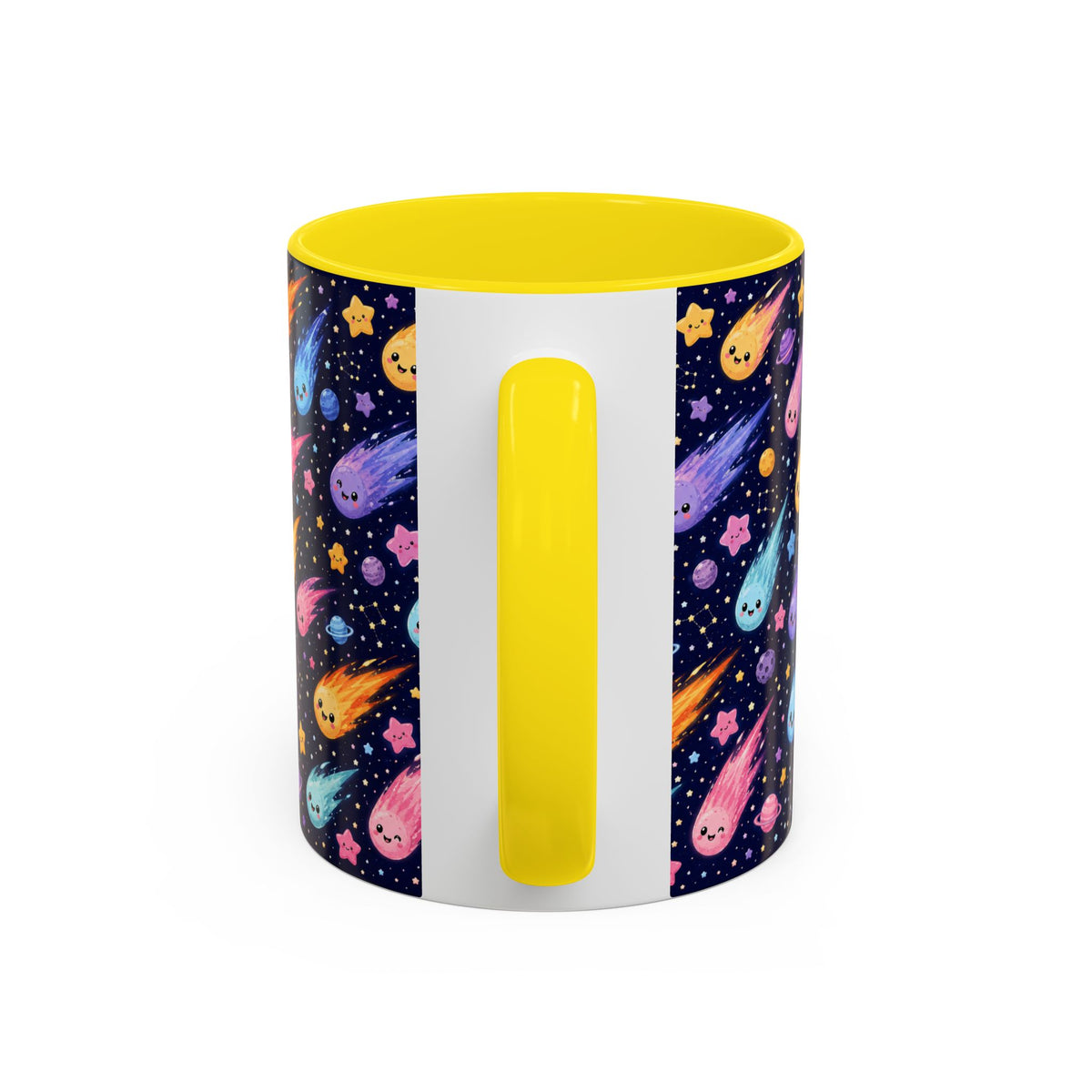 Accent Coffee Mug  (11/15 oz) - Cosmic Comet