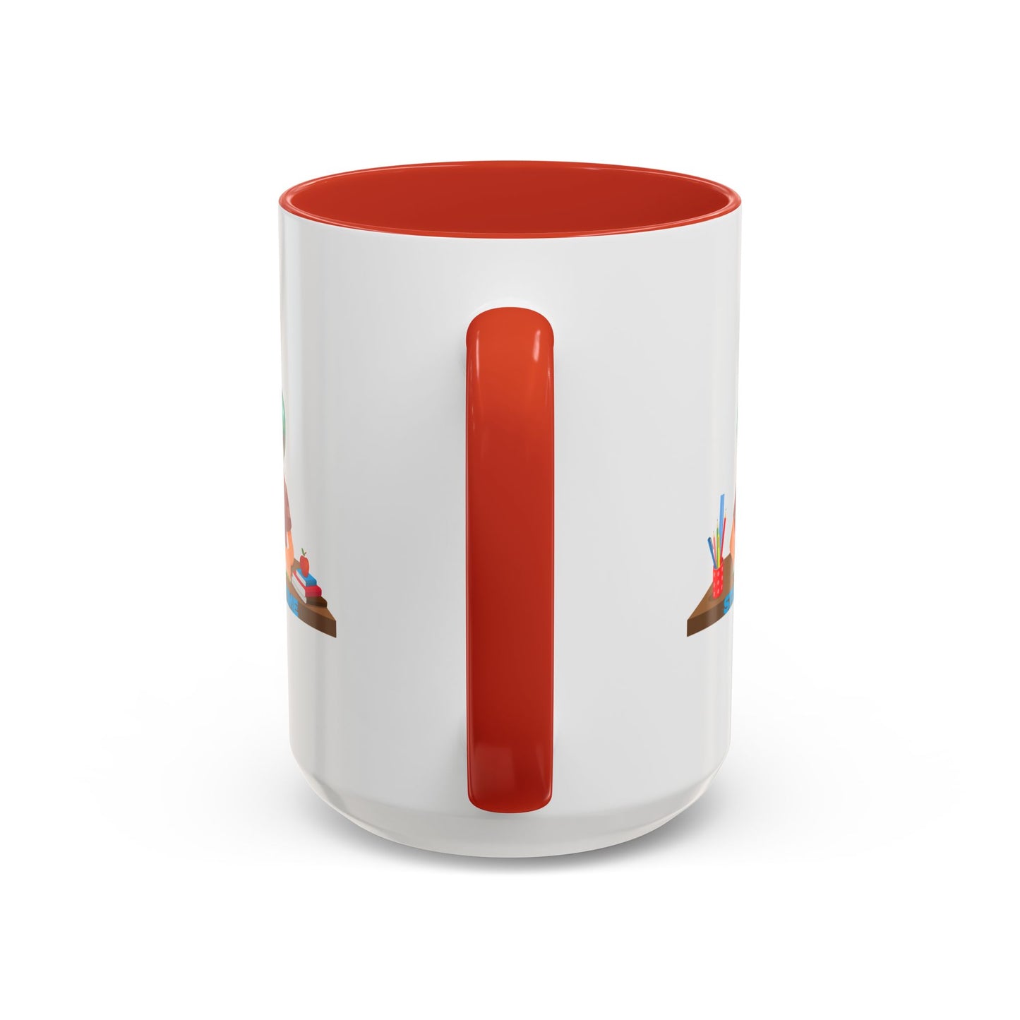 Accent Coffee Mug - Super kiddo studying