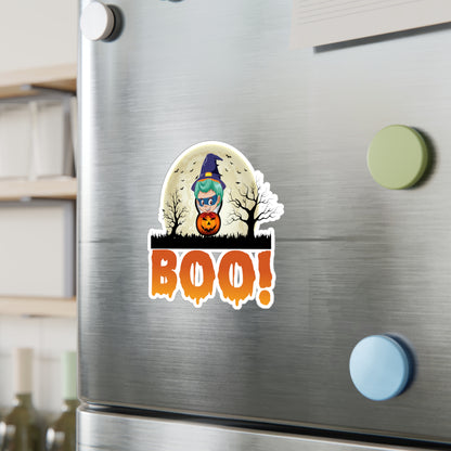 Halloween Kiss-Cut Vinyl Decals – Boo - [[{"value":"Wonderwear Kid"}]]