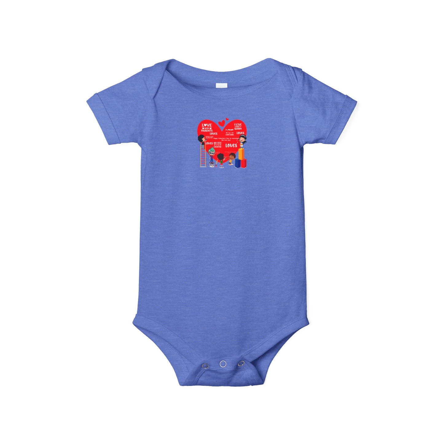 Infant Jersey One Piece - Valentines - Super kiddo and friends message - [[{"value":"Wonderwear Kid"}]]