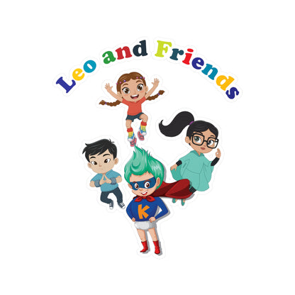 Halloween Kiss-Cut Vinyl Decals – Leo & Friends - [[{"value":"Wonderwear Kid"}]]