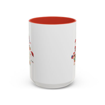 Accent Coffee Mug - Super kiddo making christmas tree - [[{"value":"Wonderwear Kid"}]]