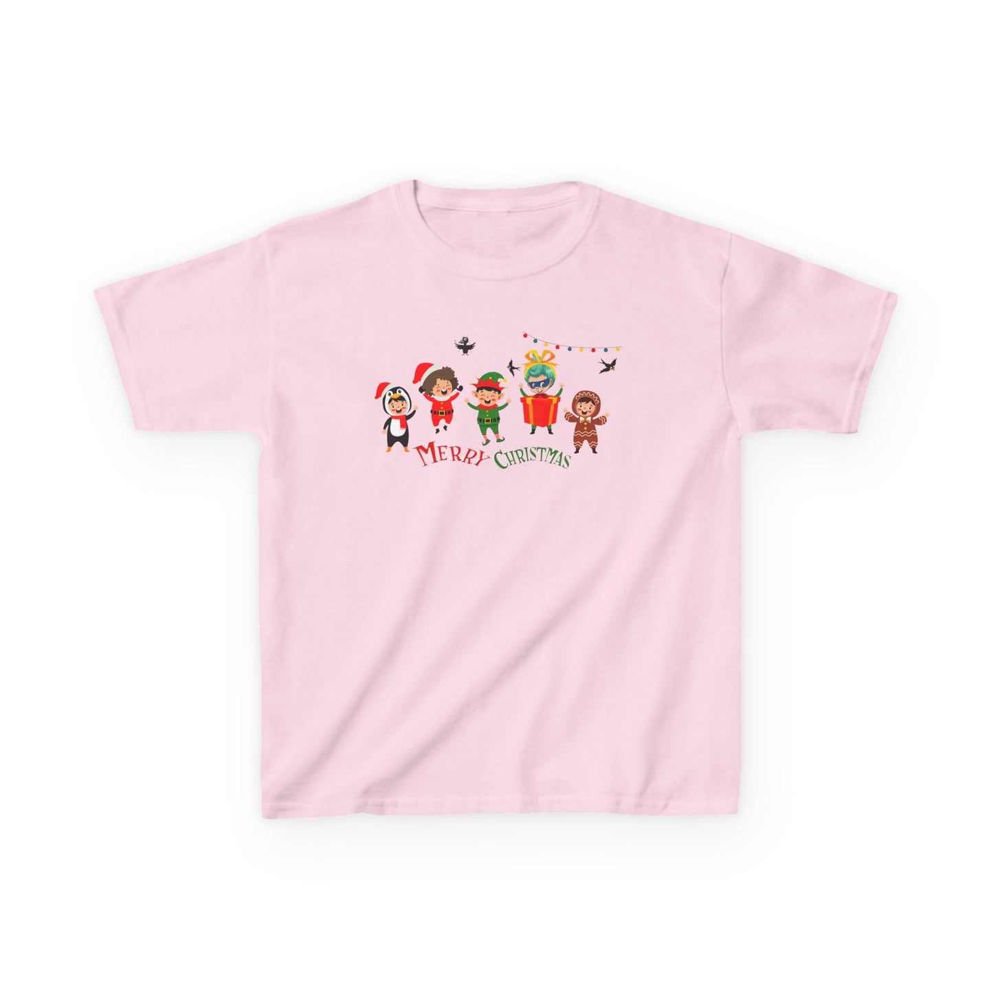 Kids Heavy Cotton™ Tee - Merry christmas by super kiddo and friends - [[{"value":"Wonderwear Kid"}]]