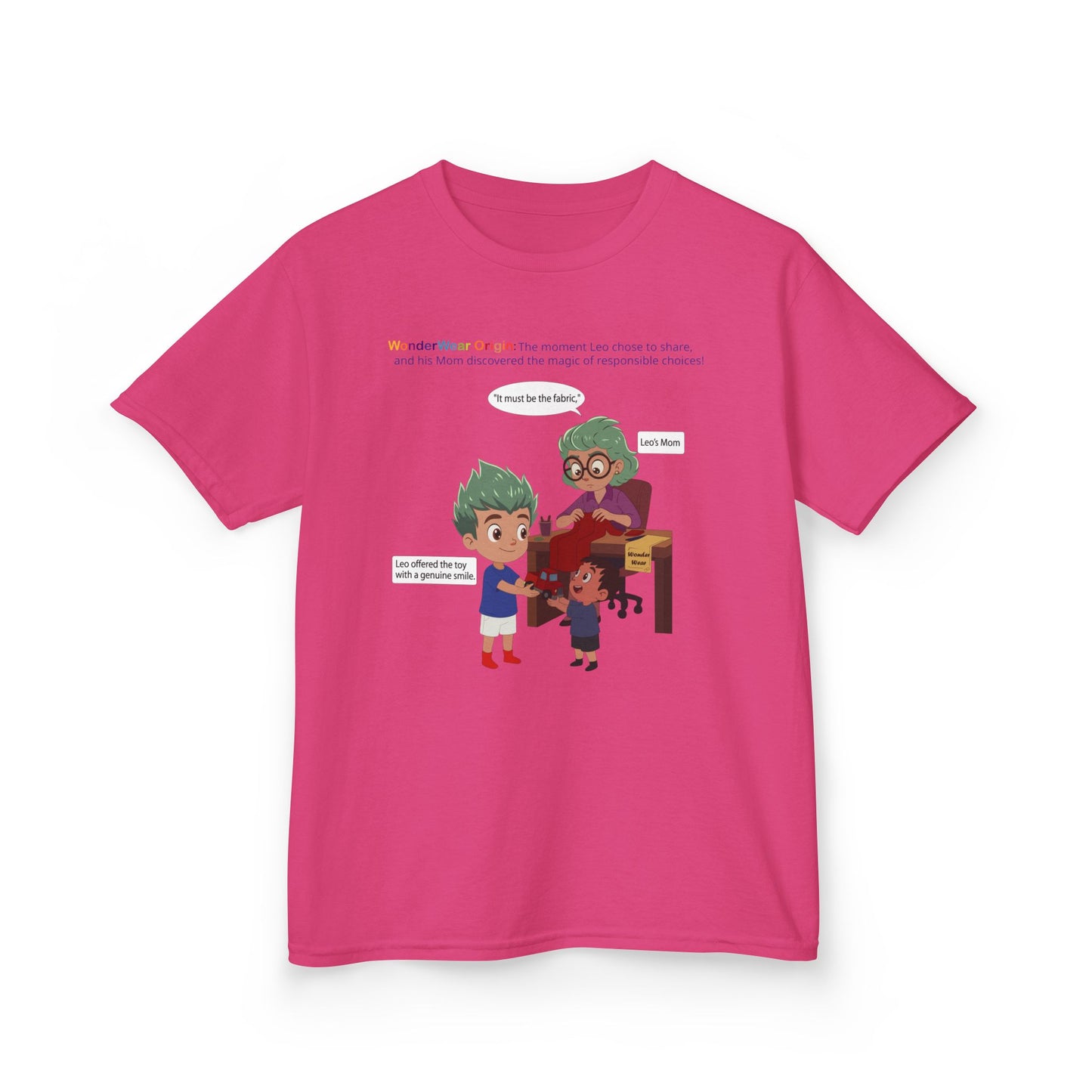 Kids Heavy Cotton™ Tee - WonderWear Origin - [[{"value":"Wonderwear Kid"}]]