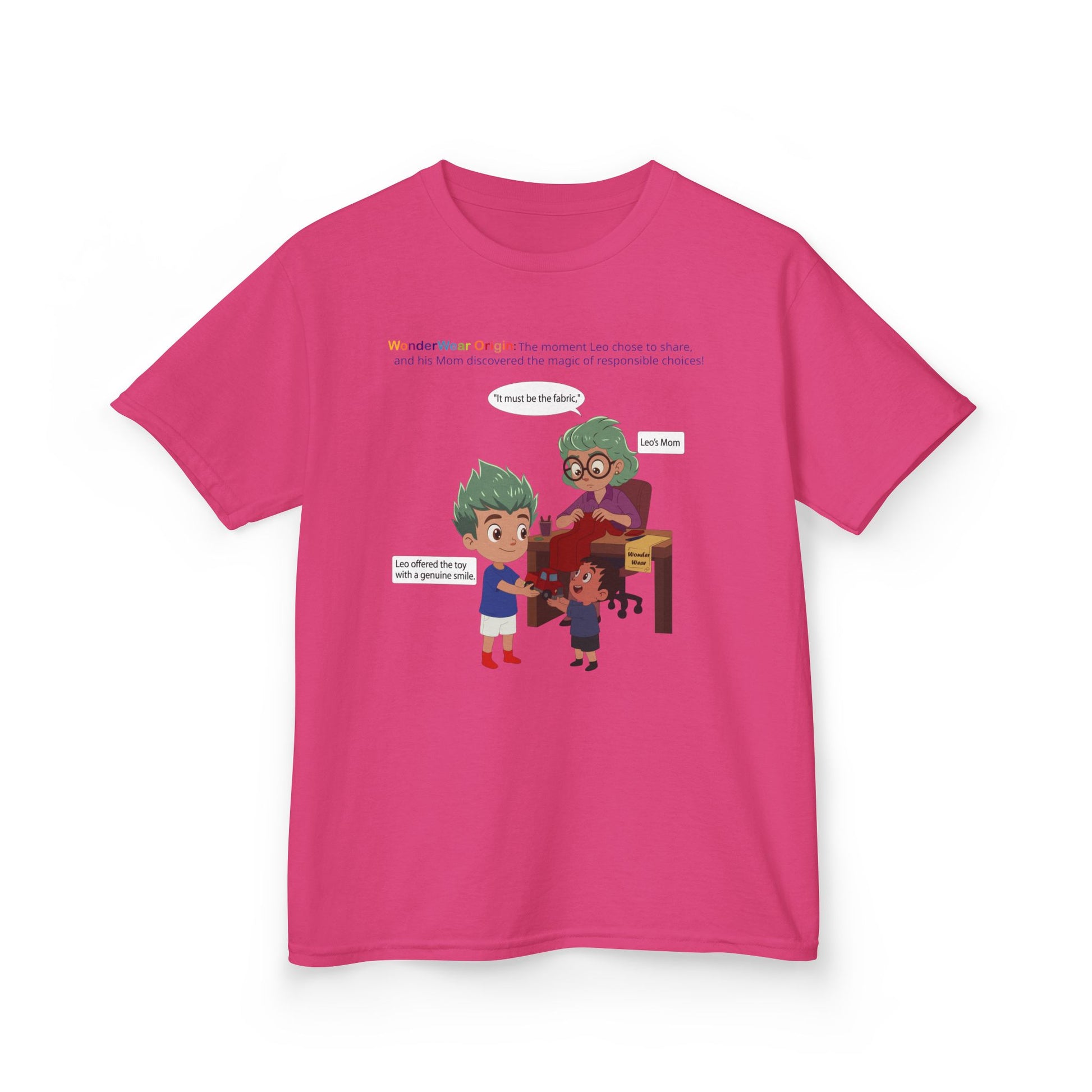 Kids Heavy Cotton™ Tee - WonderWear Origin - [[{"value":"Wonderwear Kid"}]]