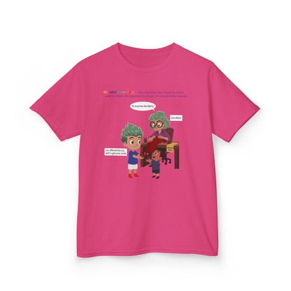 Kids Heavy Cotton™ Tee - WonderWear Origin - [[{"value":"Wonderwear Kid"}]]