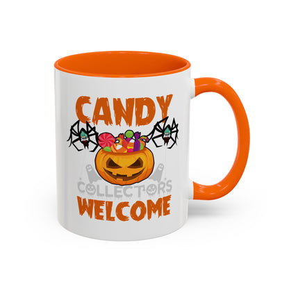 Accent Coffee Mug - Candy collectors by super kiddo Printify