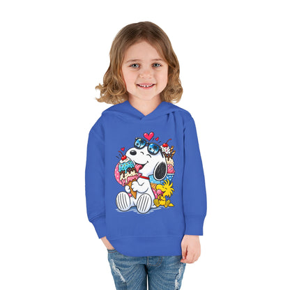 Toddler Hoodie — Snoopy and Woodstock’s Ice Cream Day