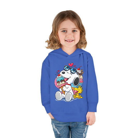 Toddler Hoodie — Snoopy and Woodstock’s Ice Cream Day