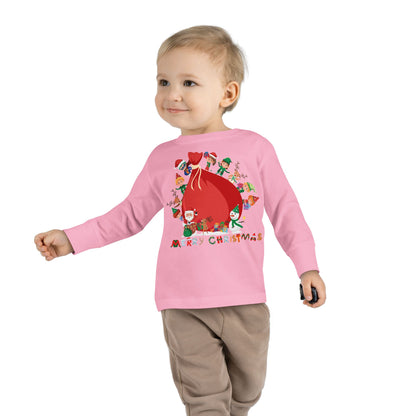 Toddler Long Sleeve Tee - Super kiddo and big christmas gift - [[{"value":"Wonderwear Kid"}]]