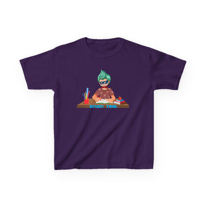 Kids Heavy Cotton™ Tee - Super kiddo studying - [[{"value":"Wonderwear Kid"}]]