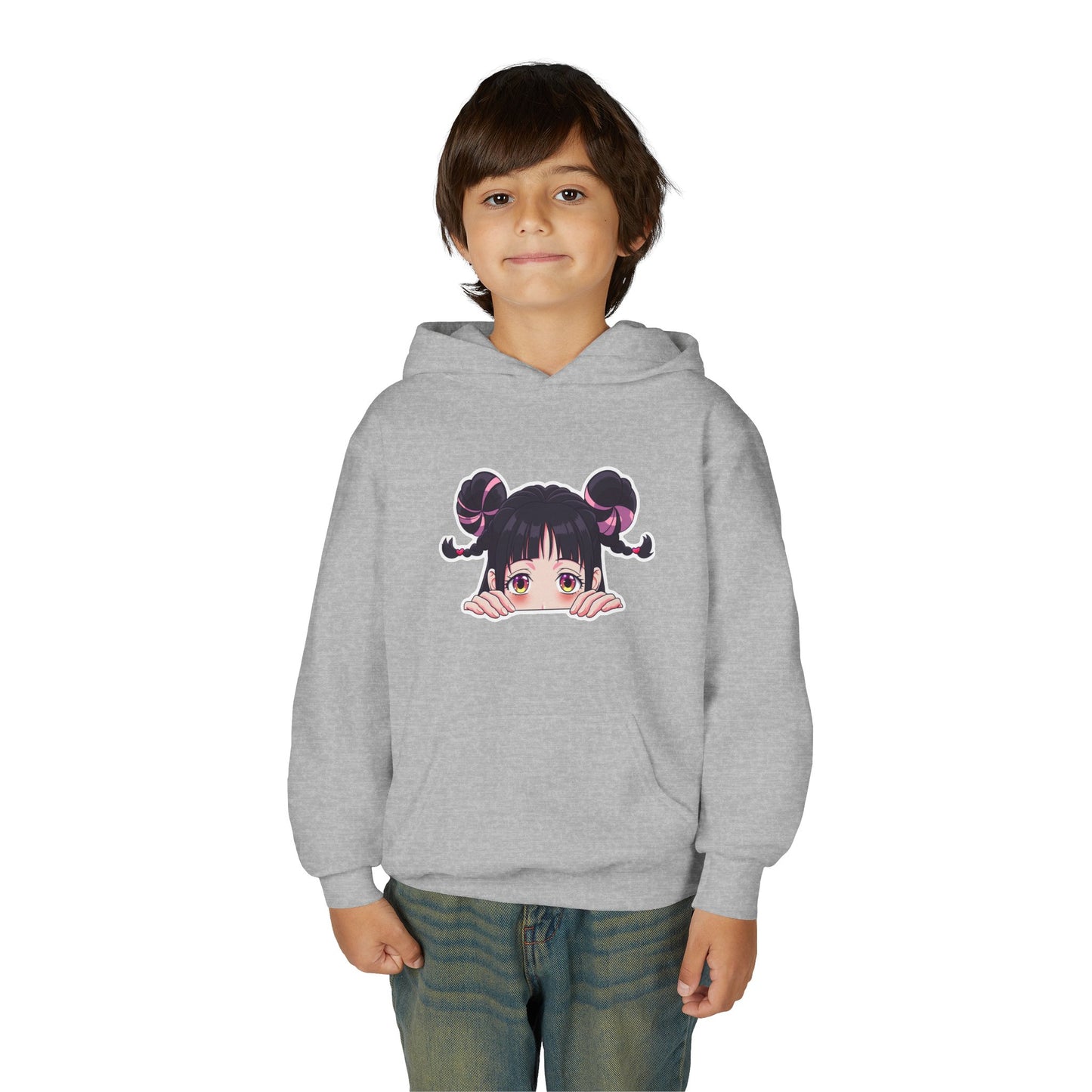 Youth Heavy Blend Hooded Sweatshirt - Demon slayer Nezuko