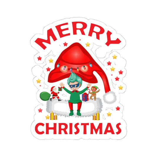 Kiss-Cut Stickers - Merry christmas - [[{"value":"Wonderwear Kid"}]]