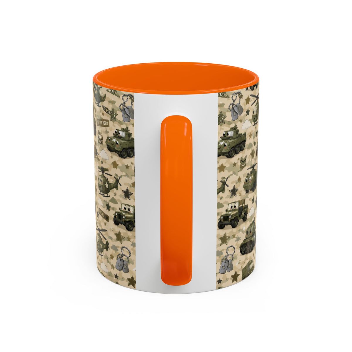 Accent Coffee Mug  (11/15 oz) - Military Kids