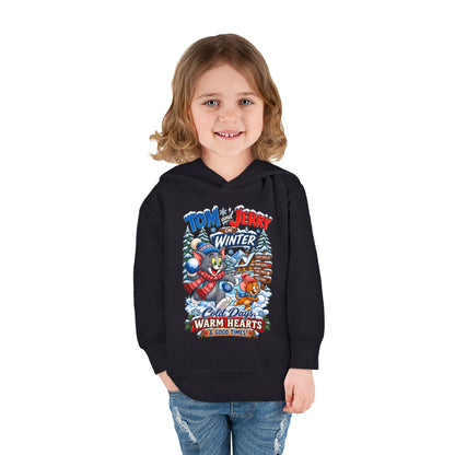 Toddler Hoodie — Tom and Jerry’s Cozy Winter Adventure
