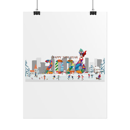 Rolled Posters - Happy 2026 - [[{"value":"Wonderwear Kid"}]]