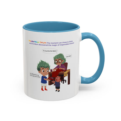 Accent Coffee Mug - WonderWear Origin - [[{"value":"Wonderwear Kid"}]]