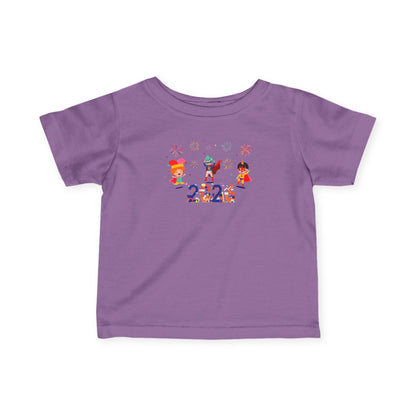 Infant Fine Jersey Tee - Super kiddo and other hero - [[{"value":"Wonderwear Kid"}]]