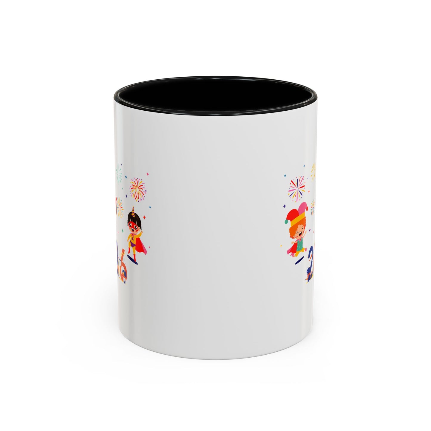Accent Coffee Mug - Super kiddo and other hero