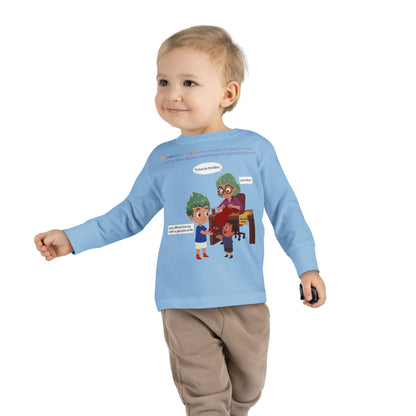 Toddler Long Sleeve Tee - WonderWear Origin - [[{"value":"Wonderwear Kid"}]]